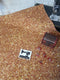 Gold Faux Glitter - cotton lycra - 150cm wide
