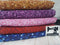 Red Faux Glitter - cotton lycra - 150cm wide