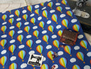 Hot Air Balloons - cotton lycra - 150cm wide