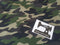 Camouflage Green Brown Army - cotton lycra - 150cm wide