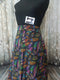 Embroidered Feathers - cotton lycra - 150cm wide