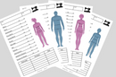 Rubyjam Fabric - Body Measurement Chart - Girls
