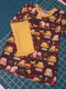 Digger Trucks - cotton lycra - 150cm wide