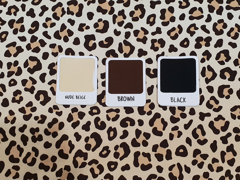 Animal Print - cotton lycra - 150cm wide