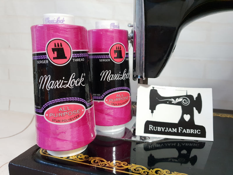 Maxi-Lock All Purpose Thread - Bright Fuchsia Pink