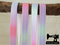 1M Unicorn Rainbow Ombre - Printed - 5/8" (16mm) - Fold Over Elastic (FOE)