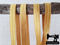 1M Gold - Solid - 5/8" (16mm) - Fold Over Elastic (FOE)