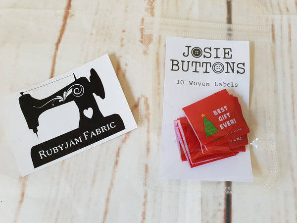 Best Gift Ever - Christmas - Labels by Josie Buttons