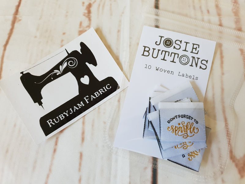 Don't Forget to Sparkle - Labels by Josie Buttons