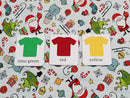 Christmas Print - cotton lycra - 150cm wide