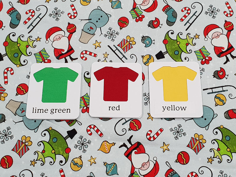 Christmas Print - cotton lycra - 150cm wide