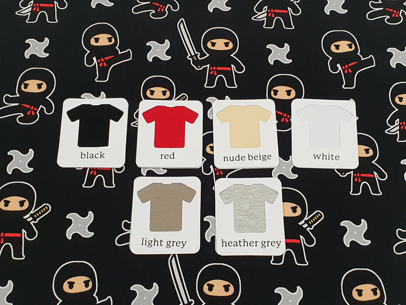 Ninja - cotton lycra - 150cm wide