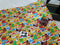 Christmas Emoji - cotton lycra - 150cm wide