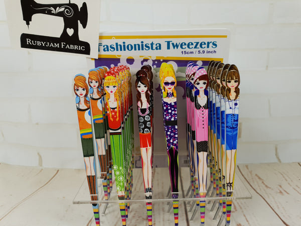 Tweezers, assorted