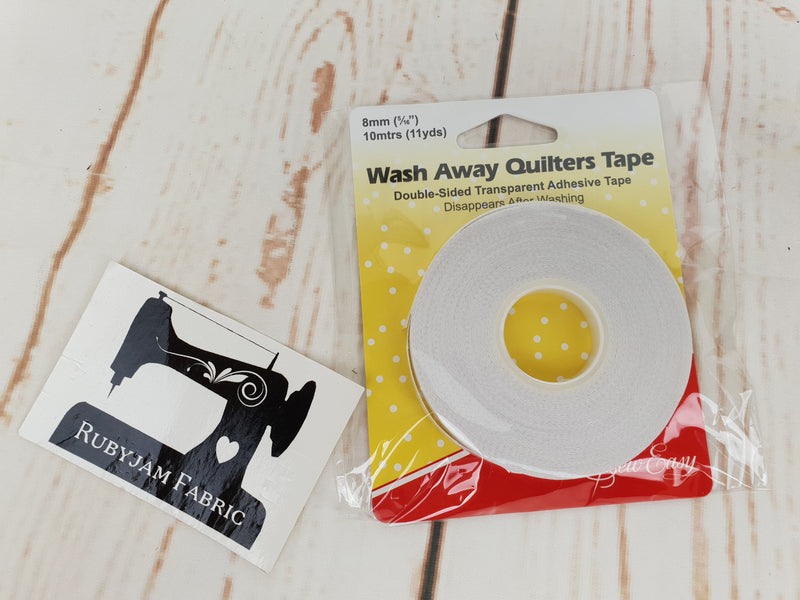 Sew Easy Wash Away Quilters Tape / Hemming Tape