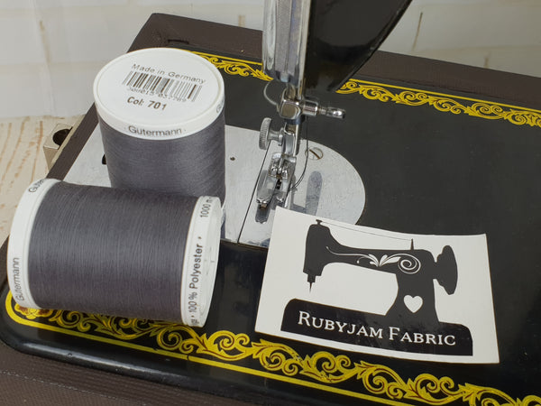 1000M Gutermann Sew-All - CHARCOAL GREY - #701