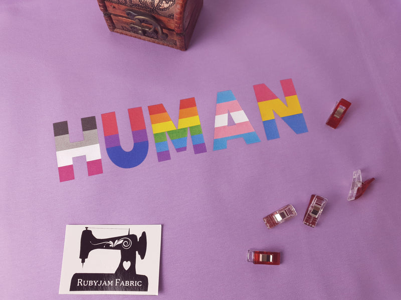 Human Pride - LIGHT PURPLE - Panels On Demand