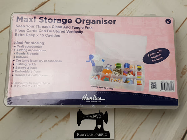 Hemline Maxi Organiser Box - Large