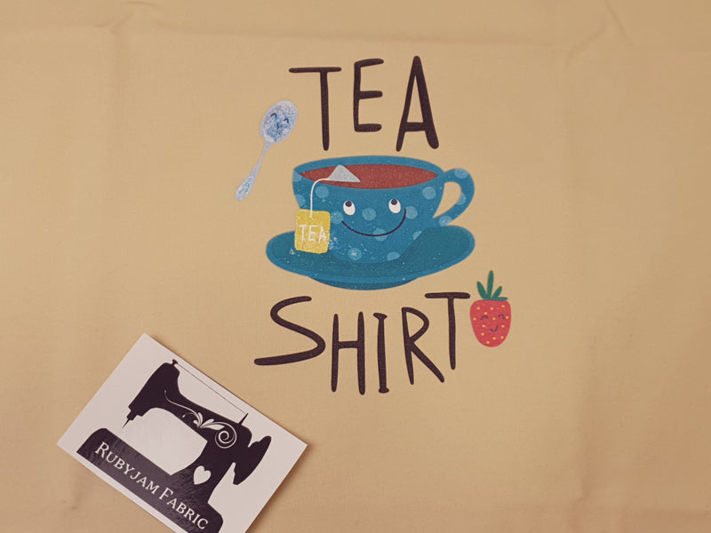 Tea Shirt - SAND BEIGE - Panels On Demand