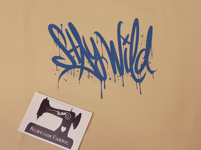 Stay Wild - SAND BEIGE - Panels On Demand