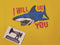 Shark Will Eat You - YELLOW - Panels On Demand