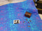 Blue Mermaid Scales - cotton lycra - 150cm wide