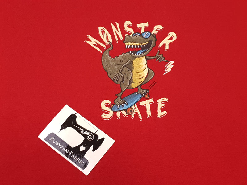 Monster Skate - RED - Panels On Demand