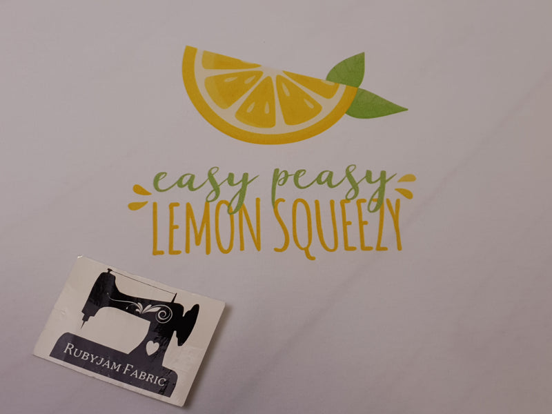 Lemon Squeezy - WHITE - Panels On Demand