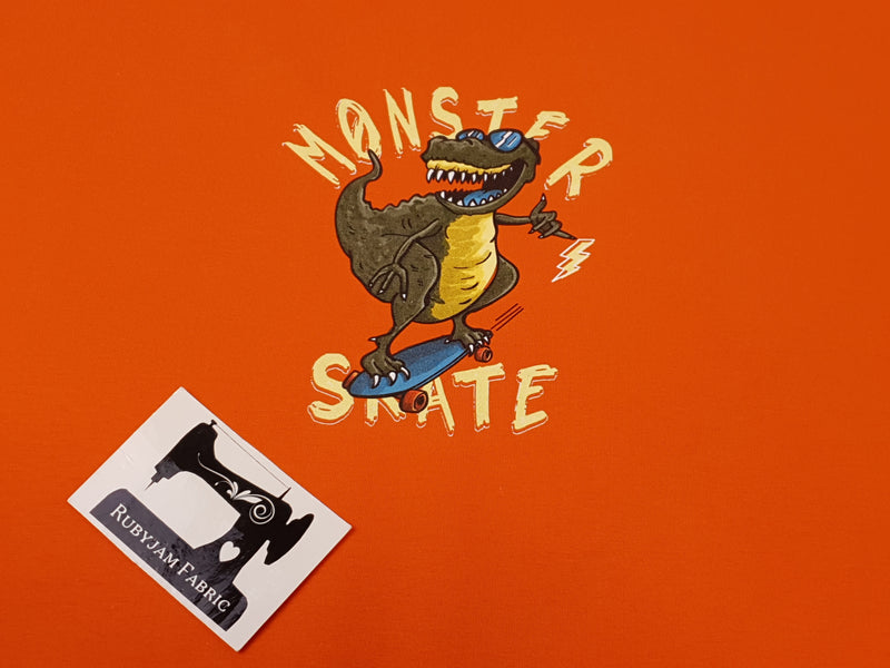 Monster Skate - ORANGE - Panels On Demand