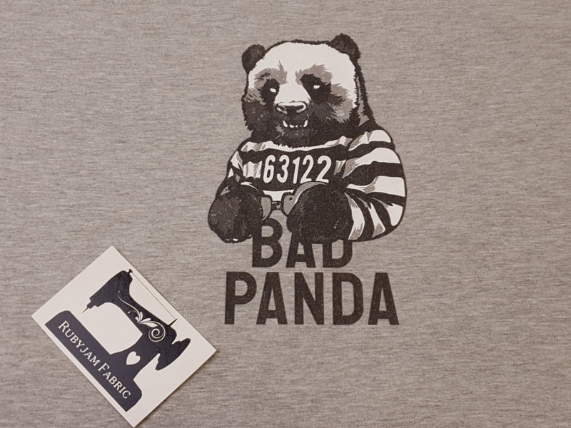 Bad Panda - HEATHER GREY - Panels On Demand