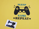 Sleep, Game, Repeat - YELLOW - Panels On Demand