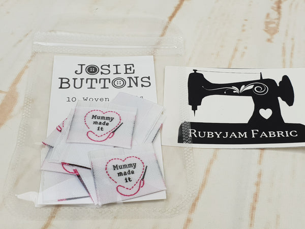 Mummy Made It - Labels by Josie Buttons