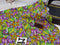 Retro Garden - cotton lycra - 150cm wide