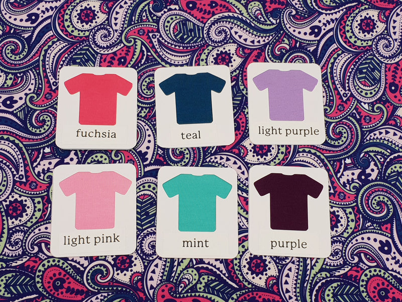 Purple Paisley - cotton lycra - 150cm wide