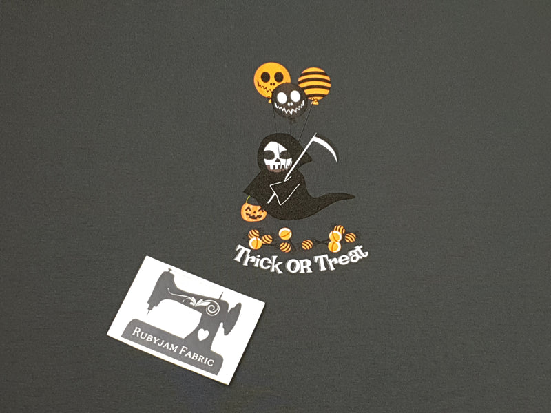 Trick or Treat - CHARCOAL - Panels On Demand