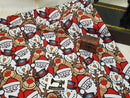 Christmas Characters - cotton lycra - 150cm wide - clearance