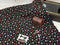 Christmas Polka Dots - cotton lycra - 150cm wide
