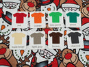 Christmas Characters - cotton lycra - 150cm wide - clearance