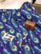 Peacock Feathers - cotton lycra - 150cm wide - clearance
