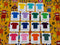 Robots - cotton lycra - 150cm wide