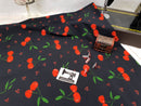 Cherries - cotton lycra - 150cm wide