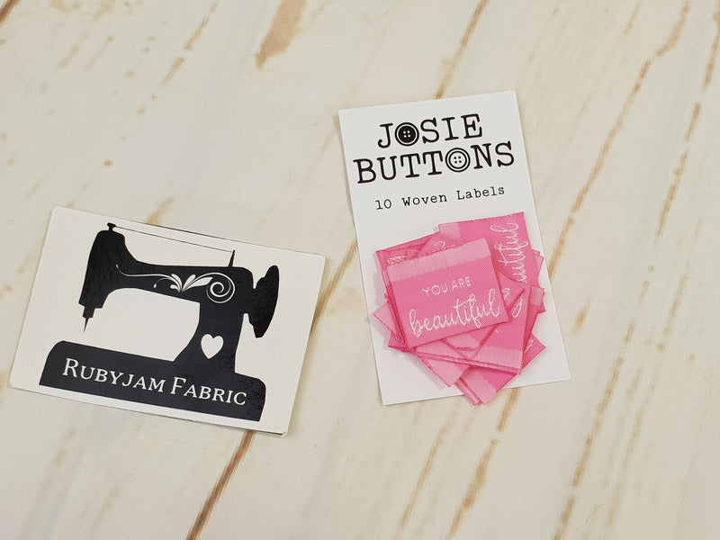 You Are Beautiful - Labels by Josie Buttons
