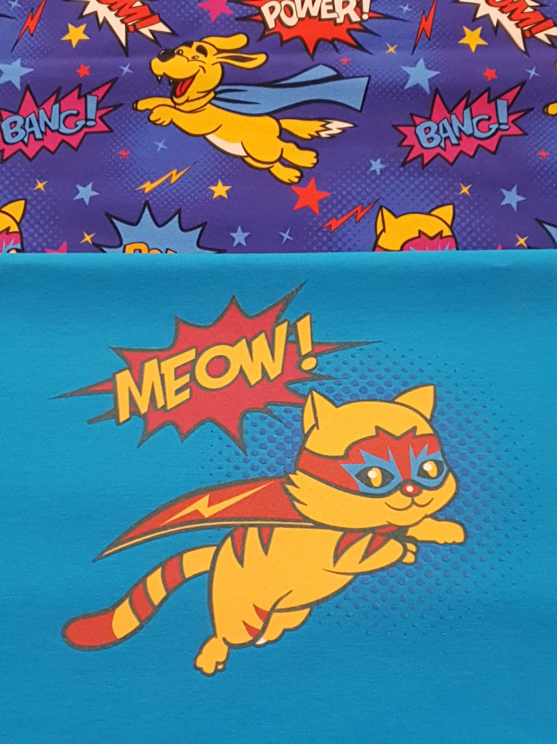 Super Cat - TURQUOISE - Panels On Demand