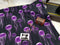 Jellyfish Purple - cotton lycra - 150cm wide