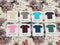 Butterfly Garden - cotton lycra - 150cm wide
