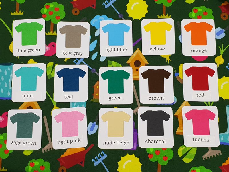 Gardening - cotton lycra - 150cm wide