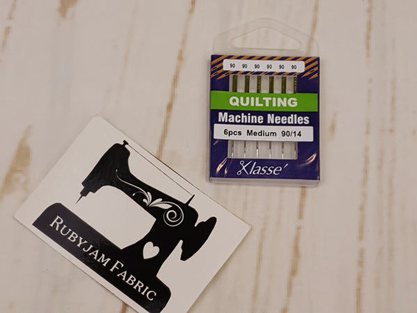 Klasse Quilting Needles Size 90/14 - Pack of 6
