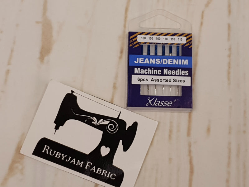 Klasse Jeans Denim Needles ASSORTED - Pack of 6