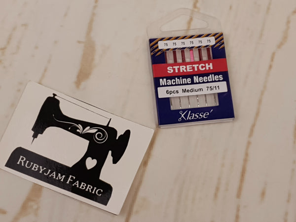 Klasse Stretch Needles Size 75/11 - Pack of 6