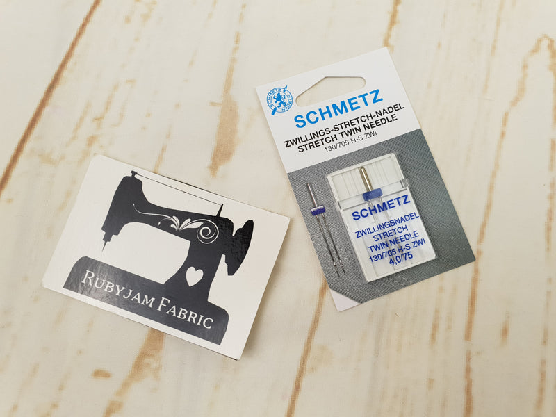 Schmetz Twin Stretch Needle Size 75/11 4.0mm